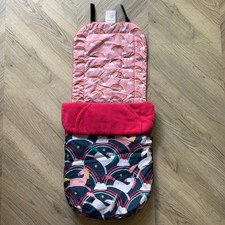 Cosatto footmuff in Unicorn And Rainbow Stroller Zip Up