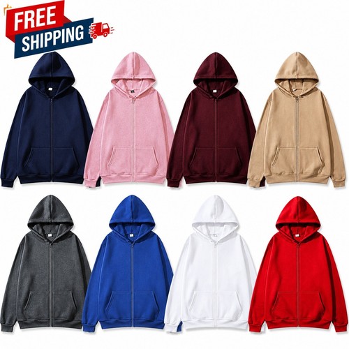 New mens plain fleece zip - mens,