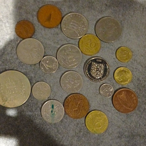 Mixed world coin collection - world,