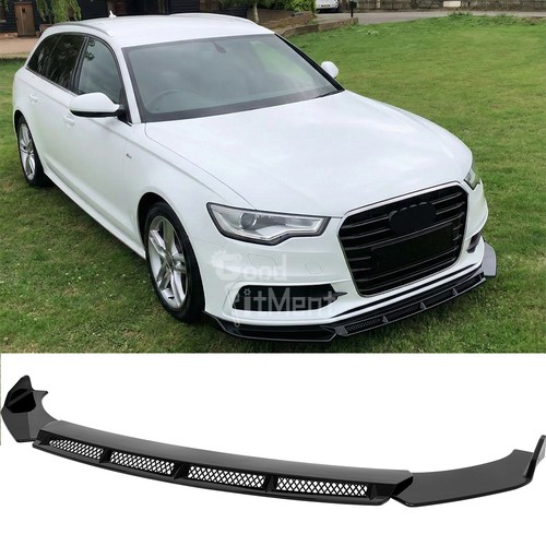 Gloss black front - black, bumper