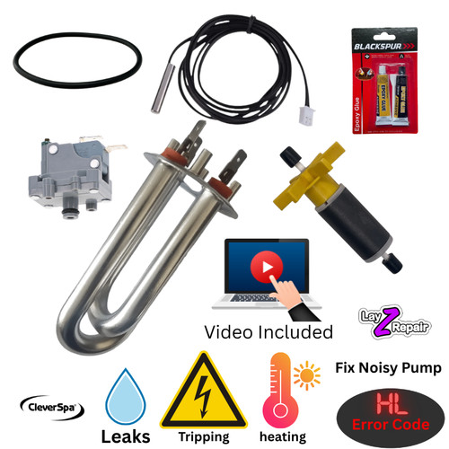 Cleverspa hot tub heater - tub,