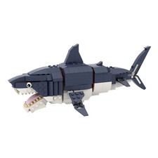 350 pcs megalodon shark - 350, ocean