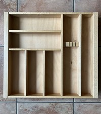 Wooden Cutlery Tray to Fit 600mm Drawer Unit Blum Tandem Drawer Box Beech Wood