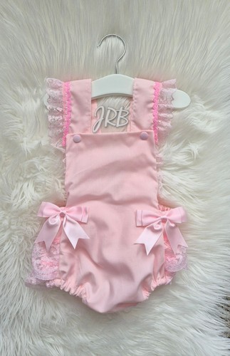 Romany baby romper - 0-3, months