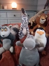 Madagascar soft toy bundle