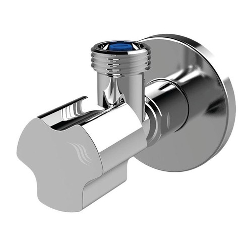 Chrome plated angled water - chrome,