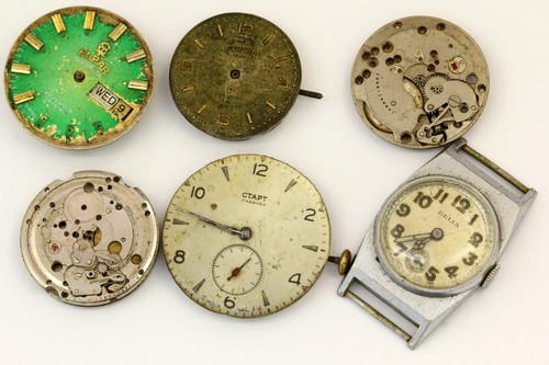 Wristwatch movements for parts - wristwatch,