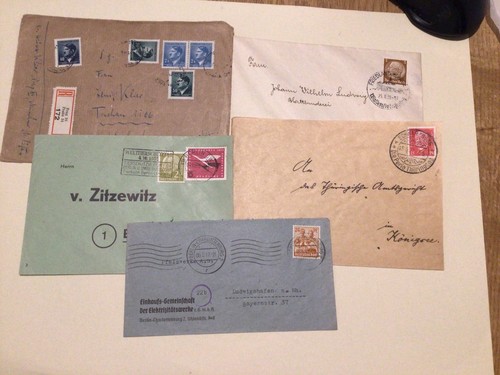 Germany postal history covers