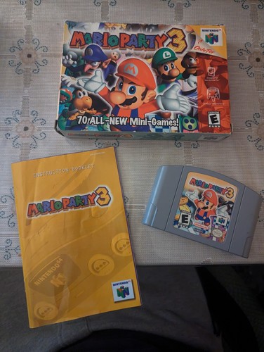 Mario party n64 complete - mario,