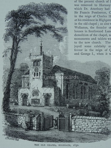 London highgate the old - the, chapel