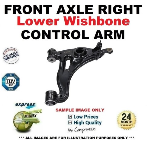 Front axle right lower - front,