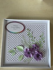 Handmade Luxury  Birthday Card