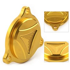 Engine Oil Filter Cover Gold