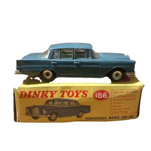 Dinky 186 mercedes - #186,, benz