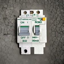 CRABTREE POLESTAR RCBO B32 32