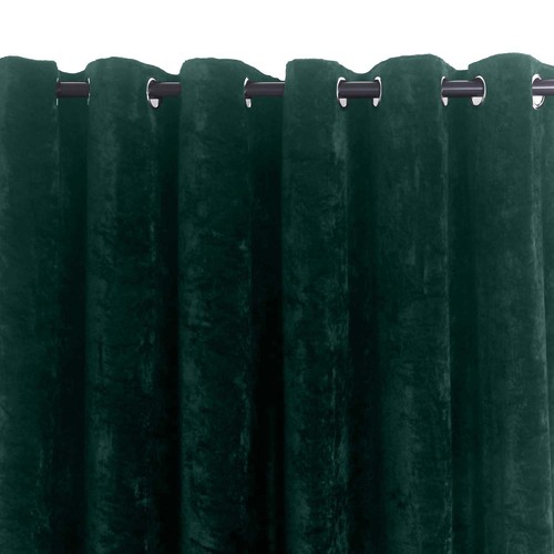 Crushed velvet curtains pair - crushed,