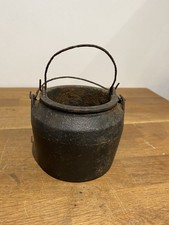 Small Cast Iron Glue Pot , As Found , Rustic
