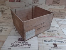 Wooden Wine Box Crate ~