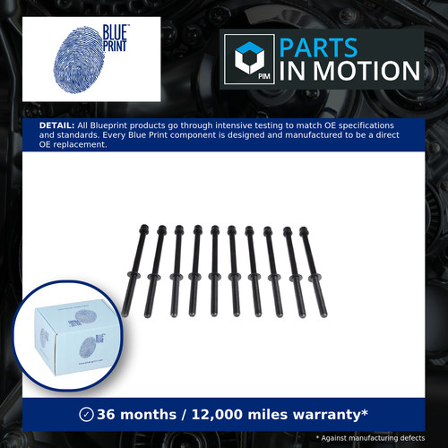 Cylinder head bolts fits honda - head,