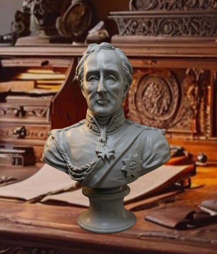 Duke wellington bust statue - duke, of