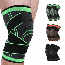 Adjustable Knee Support Brace Compression Strap Sleeve Protector Ligament Sports