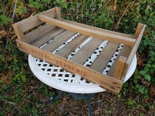 Nice Rustic Vintage wooden Garden Trug / Seeding / Vegetable Tray