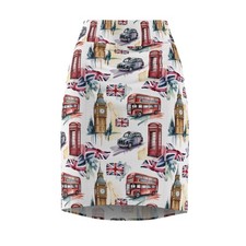 London Icons Pencil Skirt |