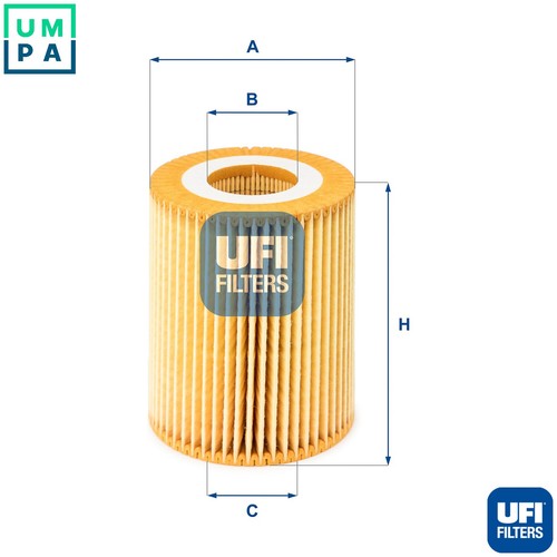 Oil filter 069 - 25.069.00, for