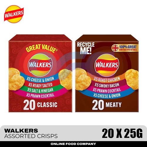 Walkers crisps pack - walkers, 20