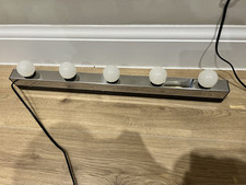 Ikea MUSIK Wall lamp, chrome-plated Width 60 cm