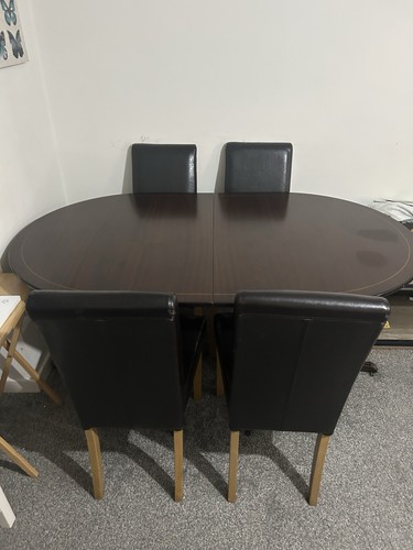 Dining table set - with, 4