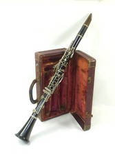 Old Clarinet in Case D. Bonade