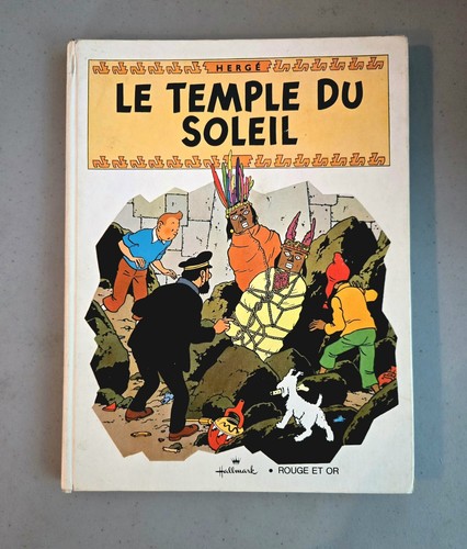 Tintin pop book - le, temple