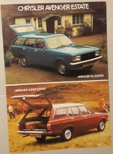 Chrysler Avenger Leaflet /