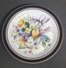 Hornsea Lancaster Vitramic Plate 20cm Crocus Pattern 1978