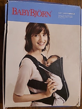BabyBjorn Miracle Baby Carrier New Born - 15 Months. 8 - 26 lb. Back Support