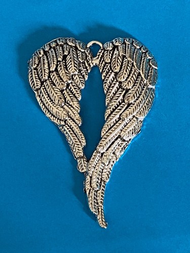 Large angel wings charms - large,