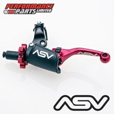 ASV F4 Red Short Clutch Lever