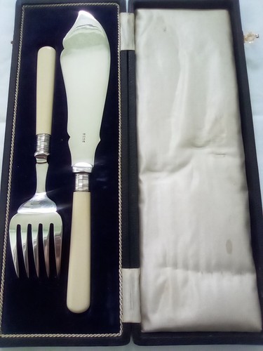 Vintage fish serving - fish,
