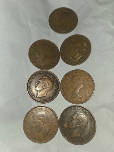 Old penny decimal - decimal, currency