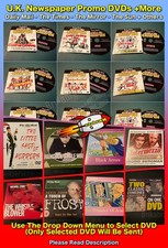 Daily Mail The Times The Mirror The Sun Newspaper Promo DVDs +More (Select Item)