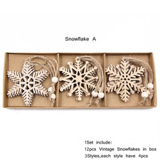 Piece rustic wooden - 12-piece,