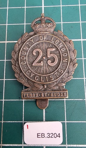 25th london cyclists battalion - london,