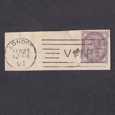 SG172 Penny 1d Lilac DieII 16