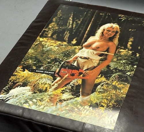 Sachs dolmar chainsaw poster - dolmar,