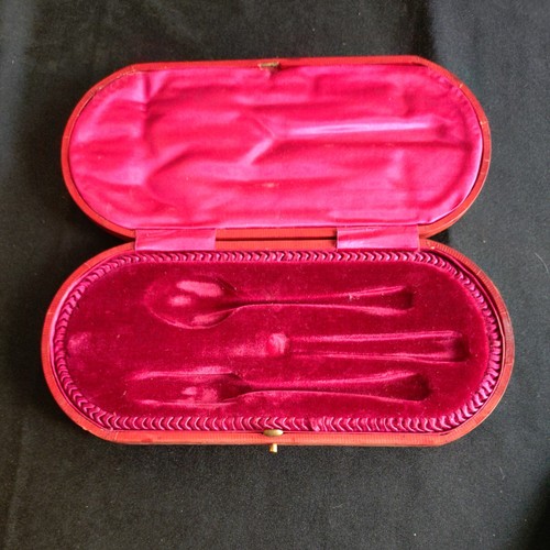 Antique christening cutlery - antique,