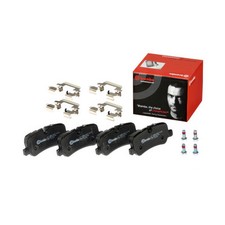 BREMBO Brake Pad Set Rear With Brake Caliper Screws Fits Discovery Range Rover
