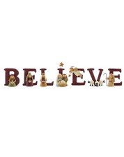 Christmas Believe Nativity Set