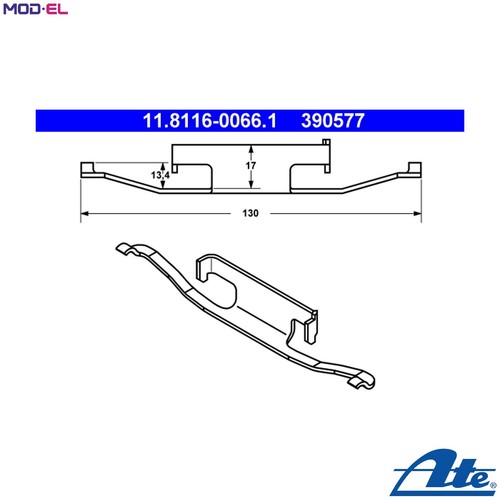Spring brake caliper - spring,