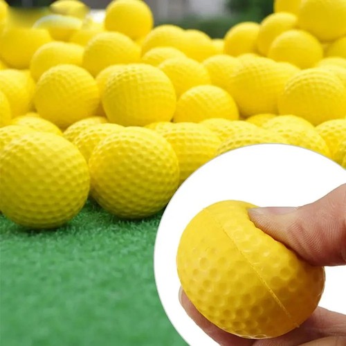 10pcs yellow foam golf - foam,